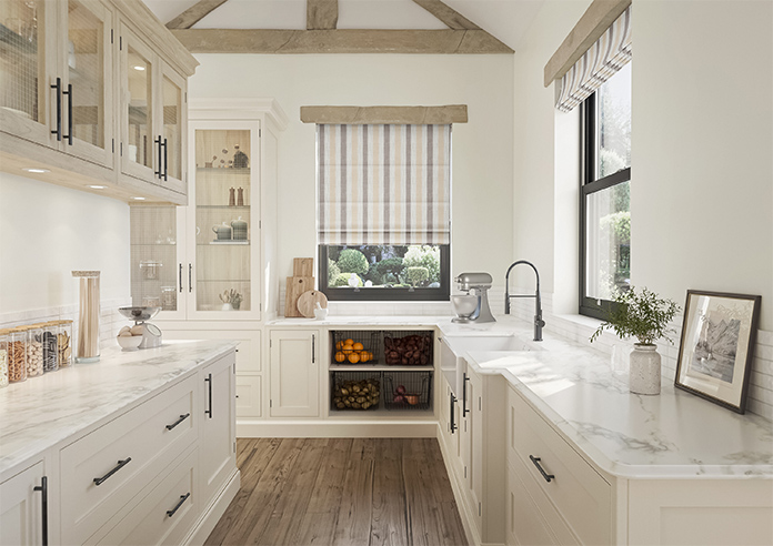 Abilene Stripe, Dustbowl - Twist&Fit Roman Blind - Image 8